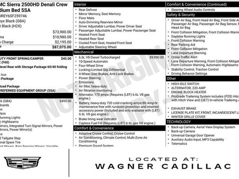 Used 2025 GMC Sierra 2500 Denali AWD/4WD image 1