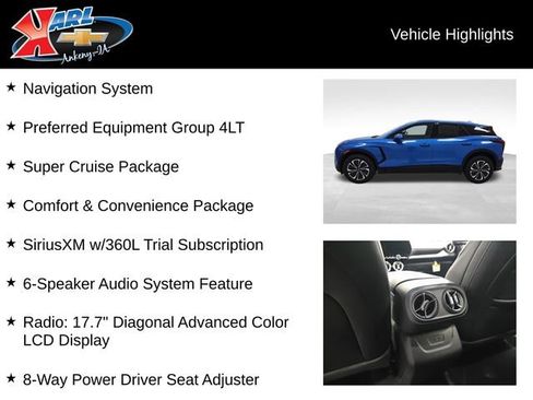 New 2025 Chevrolet Blazer EV LT w/ Super Cruise Package image 3