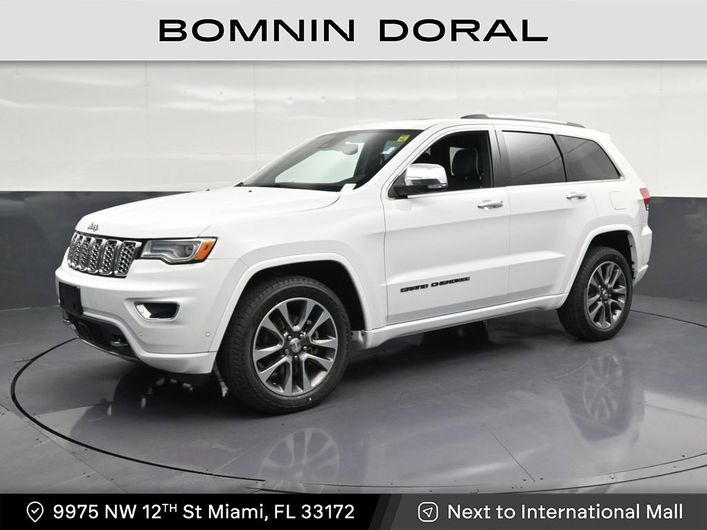 Used 2017 Jeep Grand Cherokee Overland w/ Jeep Active Safety Group RWD image 1