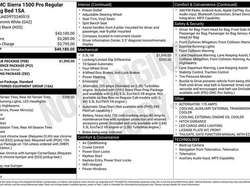 New 2026 GMC Sierra 1500 Pro w/ Pro Value Package AWD/4WD image 29