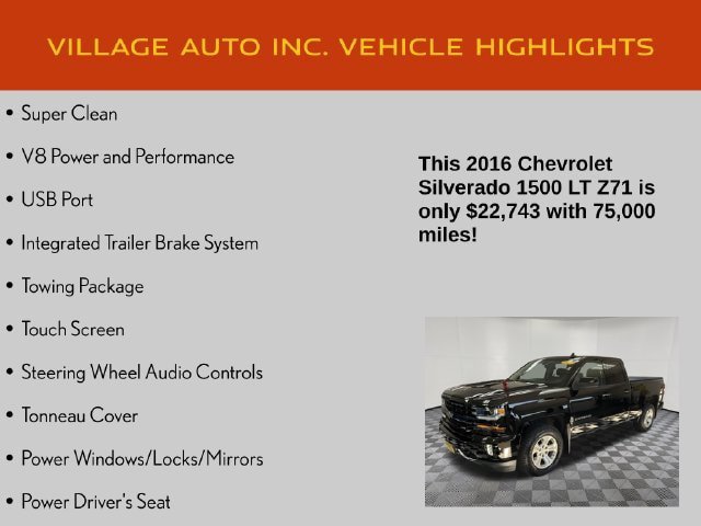 Used 2016 Chevrolet Silverado 1500 LT w/ All Star Edition AWD/4WD image 7