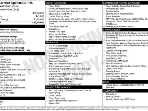 Used 2022 Chevrolet Equinox RS image 10