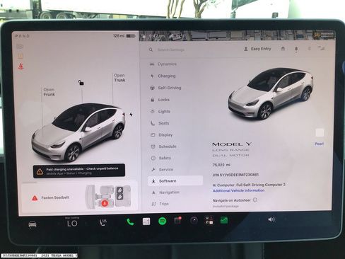 Used 2021 Tesla Model Y Long Range AWD/4WD image 12