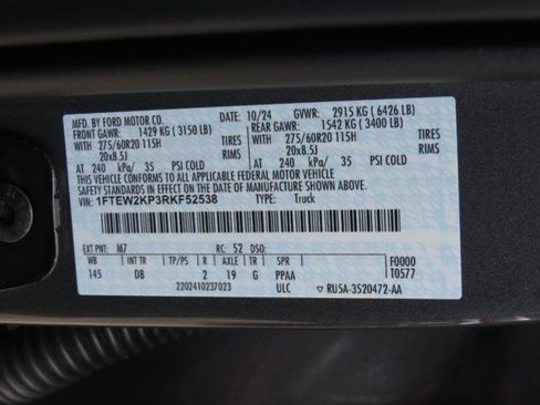 Certified 2024 Ford F150 STX RWD image 29