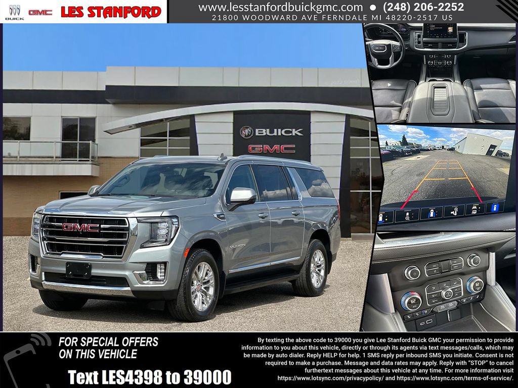 Certified 2024 GMC Yukon XL SLT w/ SLT Luxury Package AWD/4WD image 1