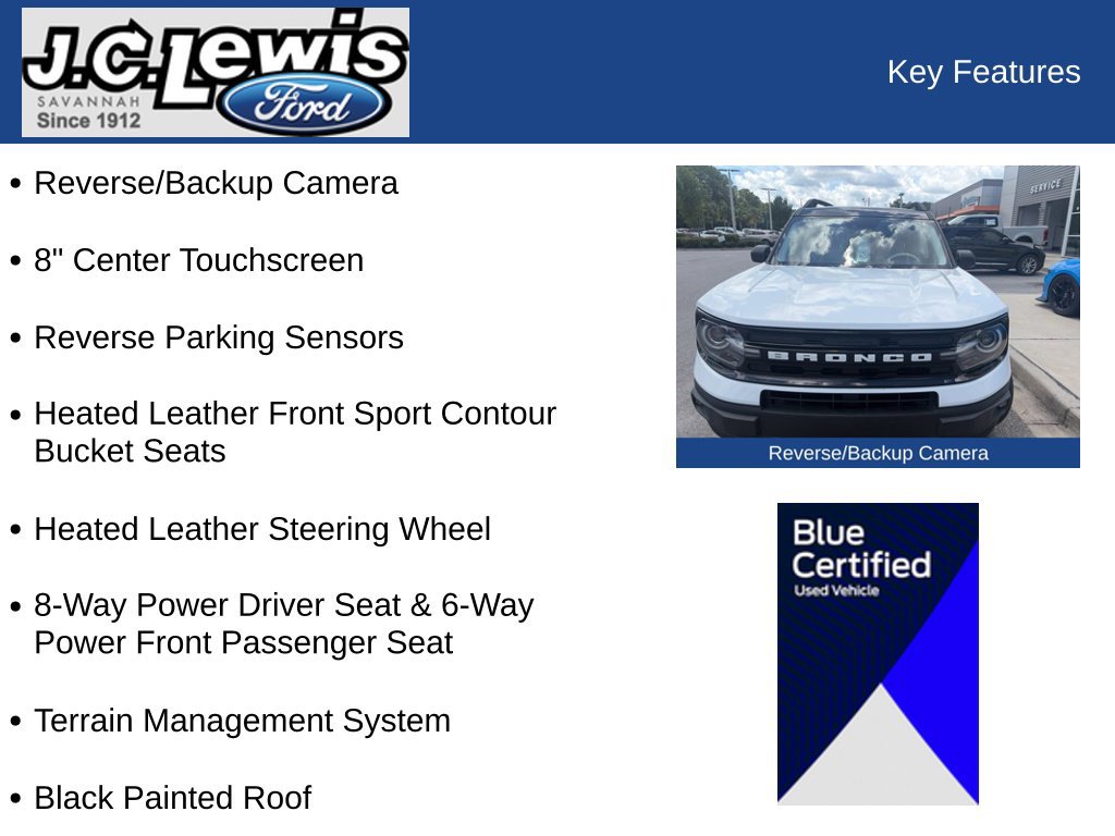 Used 2022 Ford Bronco Sport Outer Banks AWD/4WD image 38