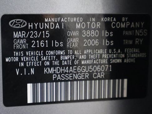 Used 2016 Hyundai Elantra Value Edition image 35