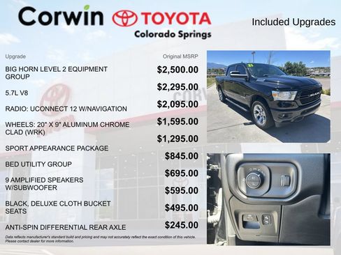 Used 2021 RAM 1500 Big Horn AWD/4WD image 4