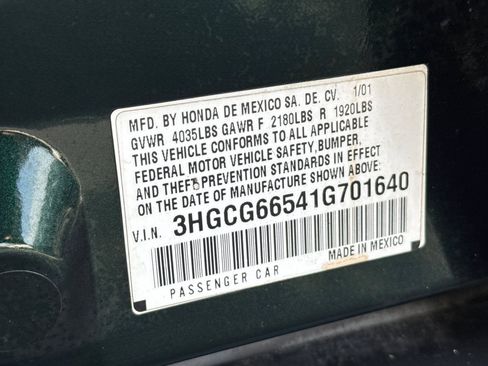 Used 2001 Honda Accord LX image 21