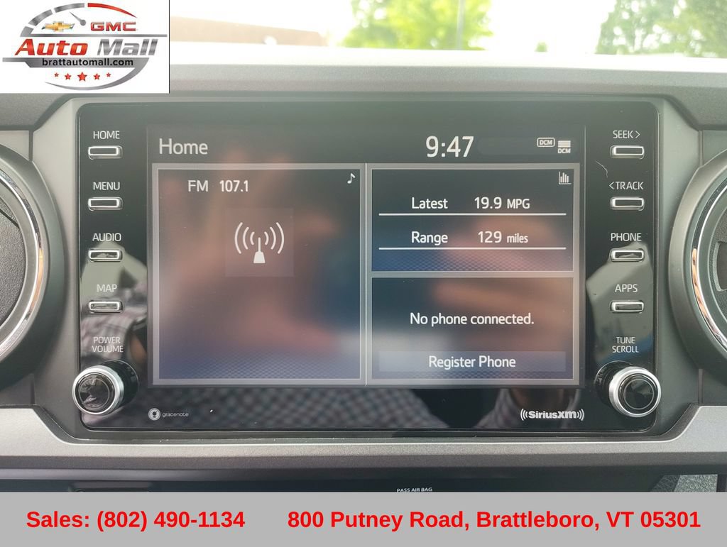 Used 2020 Toyota Tacoma TRD Sport w/ Technology Package AWD/4WD image 20
