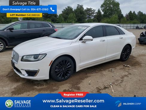 Used 2017 Lincoln MKZ Select w/ Select Plus Package FWD image 1
