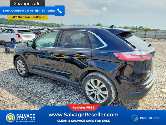 Used 2019 Ford Edge Titanium w/ Class II Trailer Tow Package AWD/4WD image 3