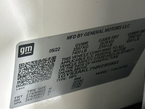 Used 2022 Cadillac Escalade Luxury RWD image 12