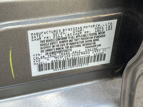 Used 2021 Nissan Sentra SV image 28