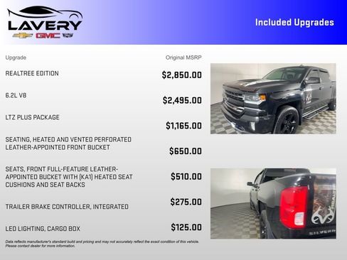 Used 2017 Chevrolet Silverado 1500 LTZ Z71 w/ Realtree Edition AWD/4WD image 7