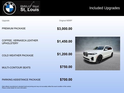 Used 2019 BMW X7 xDrive40i w/ Premium Package image 20