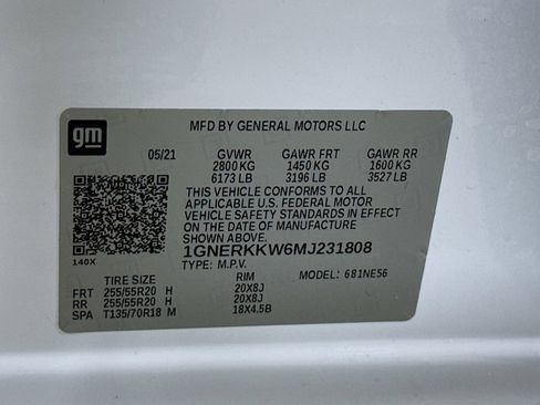 Used 2021 Chevrolet Traverse Premier w/ Redline Edition FWD image 41