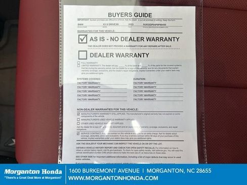 Used 2023 BMW X3 xDrive30i w/ Premium Package AWD/4WD image 31