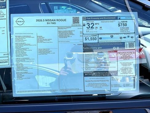 New 2026 Nissan Rogue SV FWD image 12