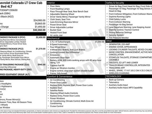 Used 2023 Chevrolet Colorado LT w/ LT Convenience Package II image 19