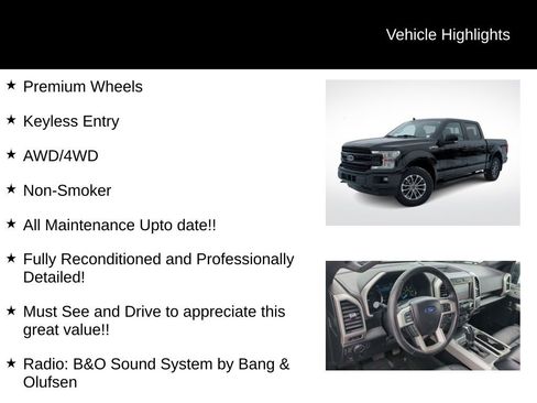 Used 2019 Ford F150 Lariat w/ Equipment Group 502A Luxury image 31