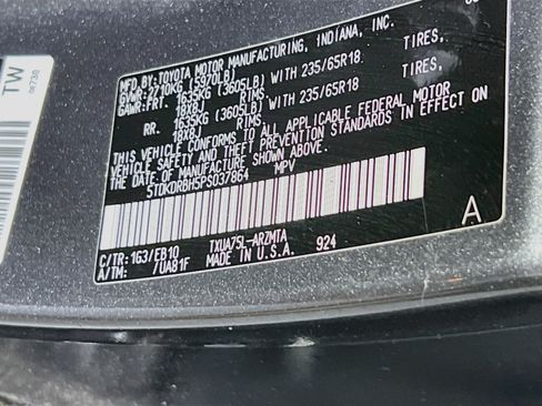 Used 2023 Toyota Highlander XLE AWD/4WD image 33