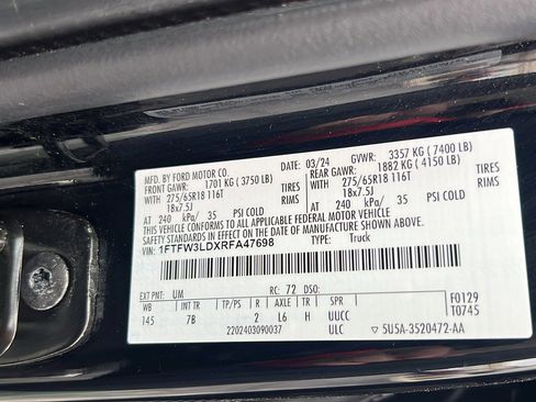 Used 2024 Ford F150 XLT w/ Mobile Office Package image 33