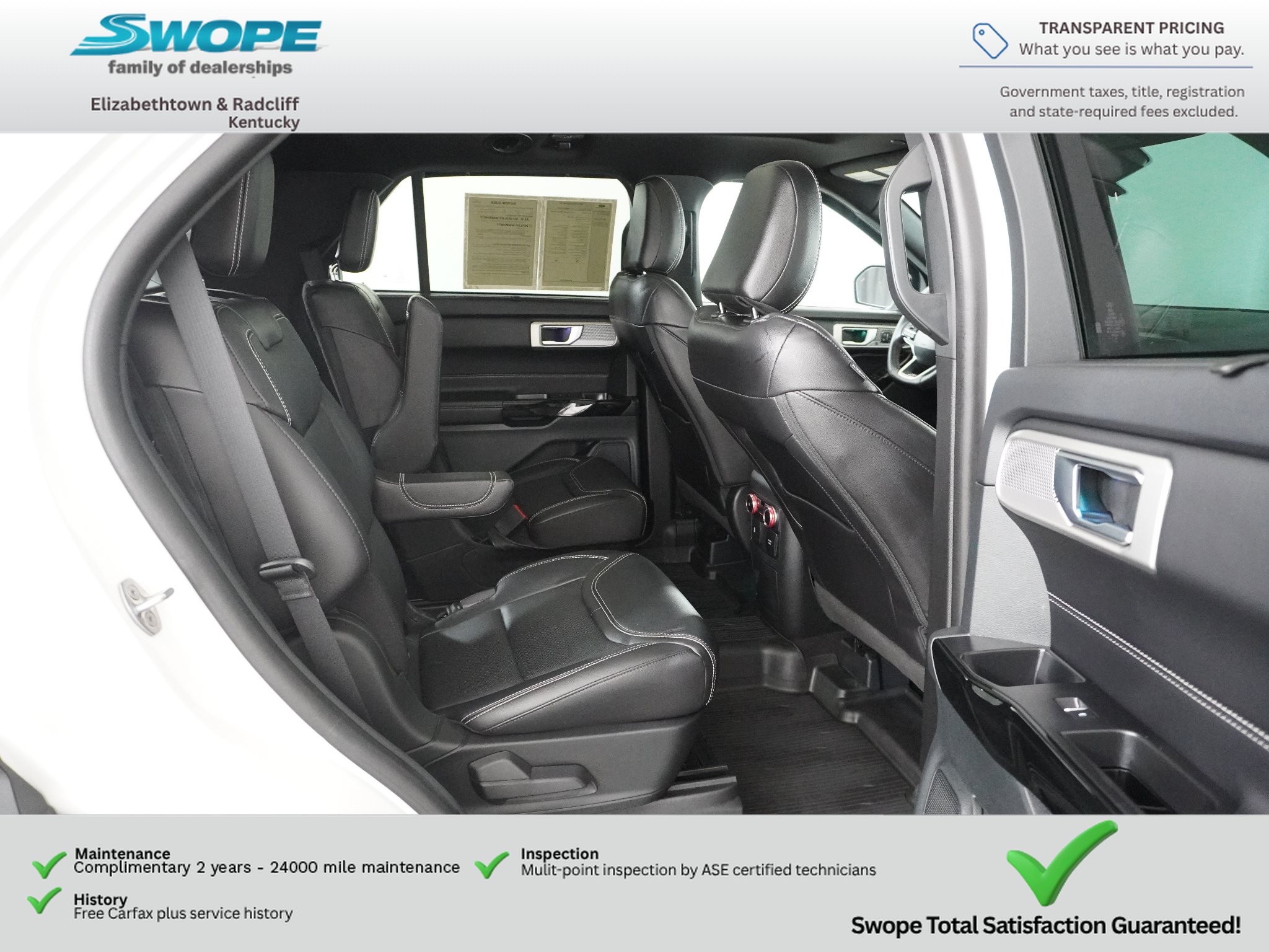 Certified 2023 Ford Explorer ST w/ Equipment Group 401A AWD/4WD image 11