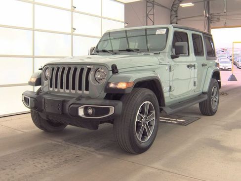 Used 2023 Jeep Wrangler Sahara image 1