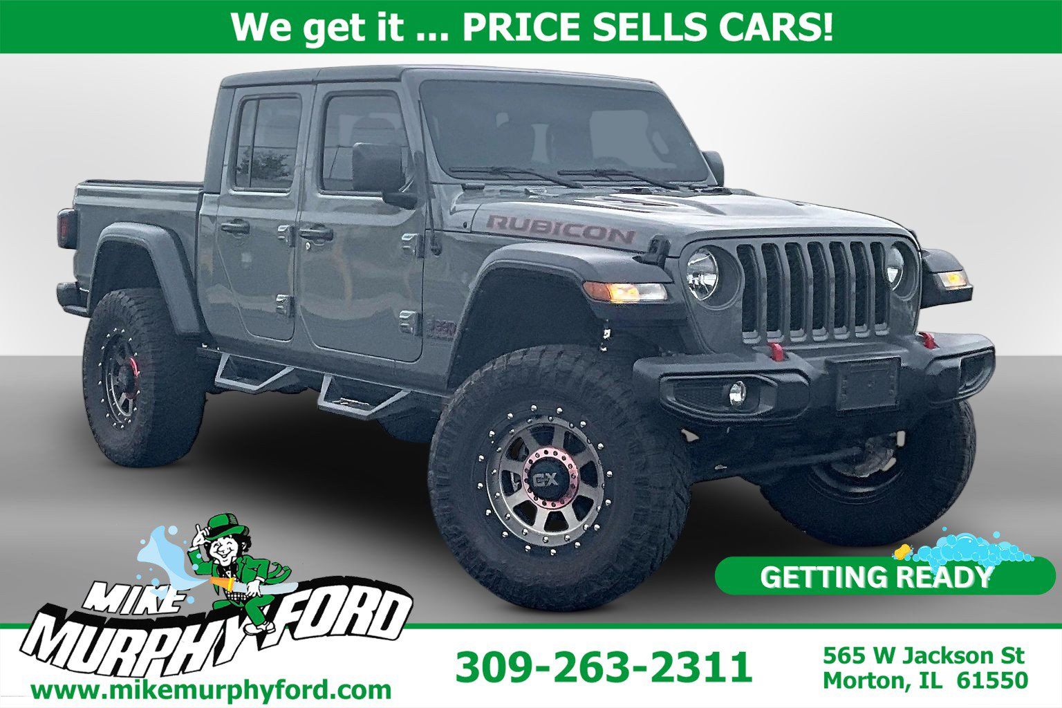 Used 2023 Jeep Gladiator Rubicon w/ Cold Weather Group AWD/4WD image 1