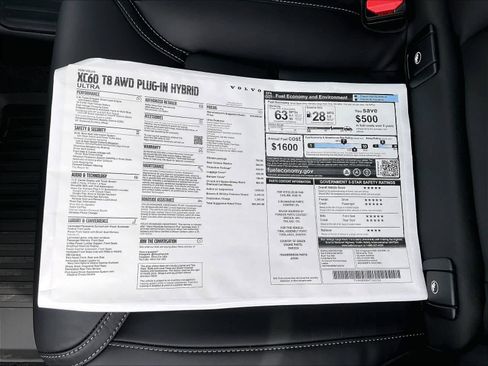 New 2026 Volvo XC60 T8 Ultra w/ Climate Package image 36