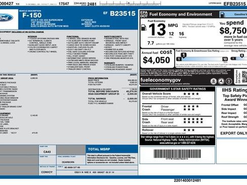 Used 2014 Ford F150 XLT w/ Equipment Group 302A Luxury AWD/4WD image 13