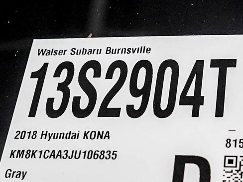 Used 2018 Hyundai Kona SE AWD/4WD image 29