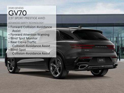 New 2026 Genesis GV70 2.5T Sport Prestige AWD/4WD image 7