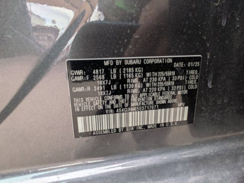 Certified 2025 Subaru Crosstrek 2.5i Limited w/ Popular Package #4A image 22