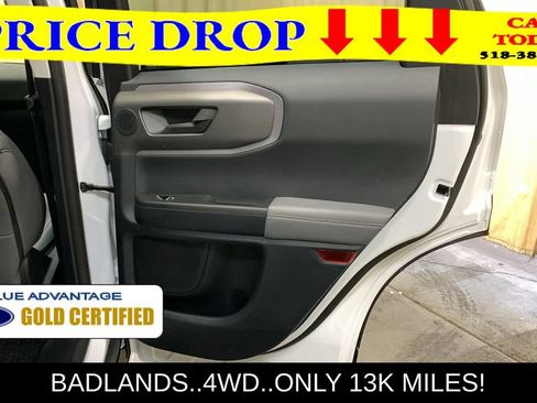 Certified 2025 Ford Bronco Sport Badlands w/ Badlands Tech Package AWD/4WD image 14
