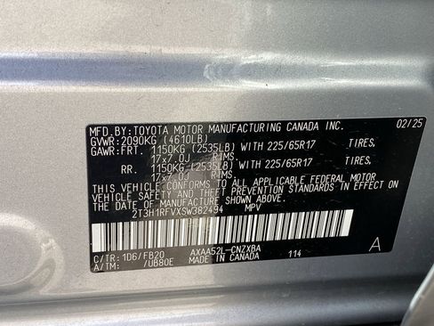 Certified 2025 Toyota RAV4 LE image 13