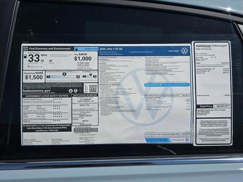 New 2026 Volkswagen Jetta SE FWD image 19