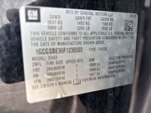 Used 2015 Chevrolet Colorado LT w/ Luxury Package image 23