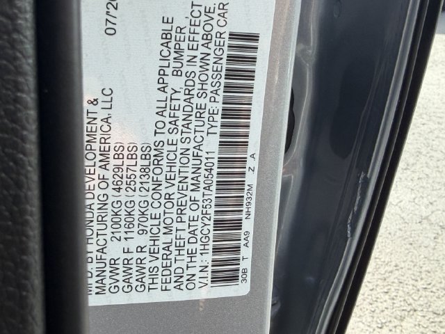 New 2026 Honda Accord Sport image 33