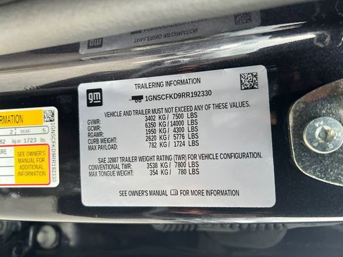 Used 2024 Chevrolet Suburban Premier RWD image 37