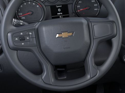 New 2026 Chevrolet Silverado 1500 Custom w/ Turbomax Blackout Package RWD image 19