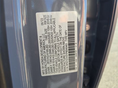 Certified 2023 Honda Pilot Sport image 29