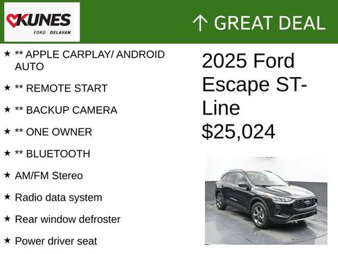 Used 2025 Ford Escape ST-Line AWD/4WD image 2