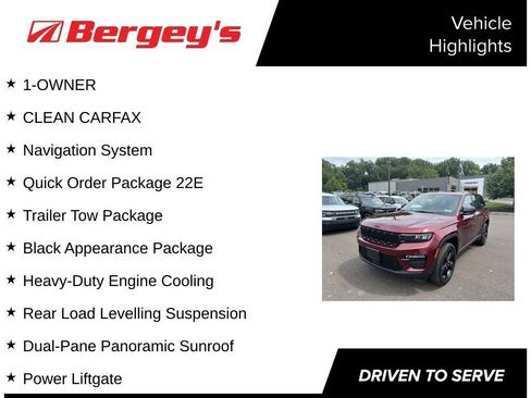 Used 2024 Jeep Grand Cherokee Limited w/ Black Appearance Package AWD/4WD image 6