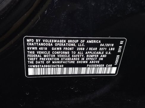 Used 2016 Volkswagen Passat 1.8T SE w/ Lighting Package (P06) image 33