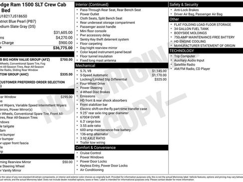 Used 2007 Dodge Ram 1500 Truck SLT w/ Quad Cab Big Horn Value Group image 13