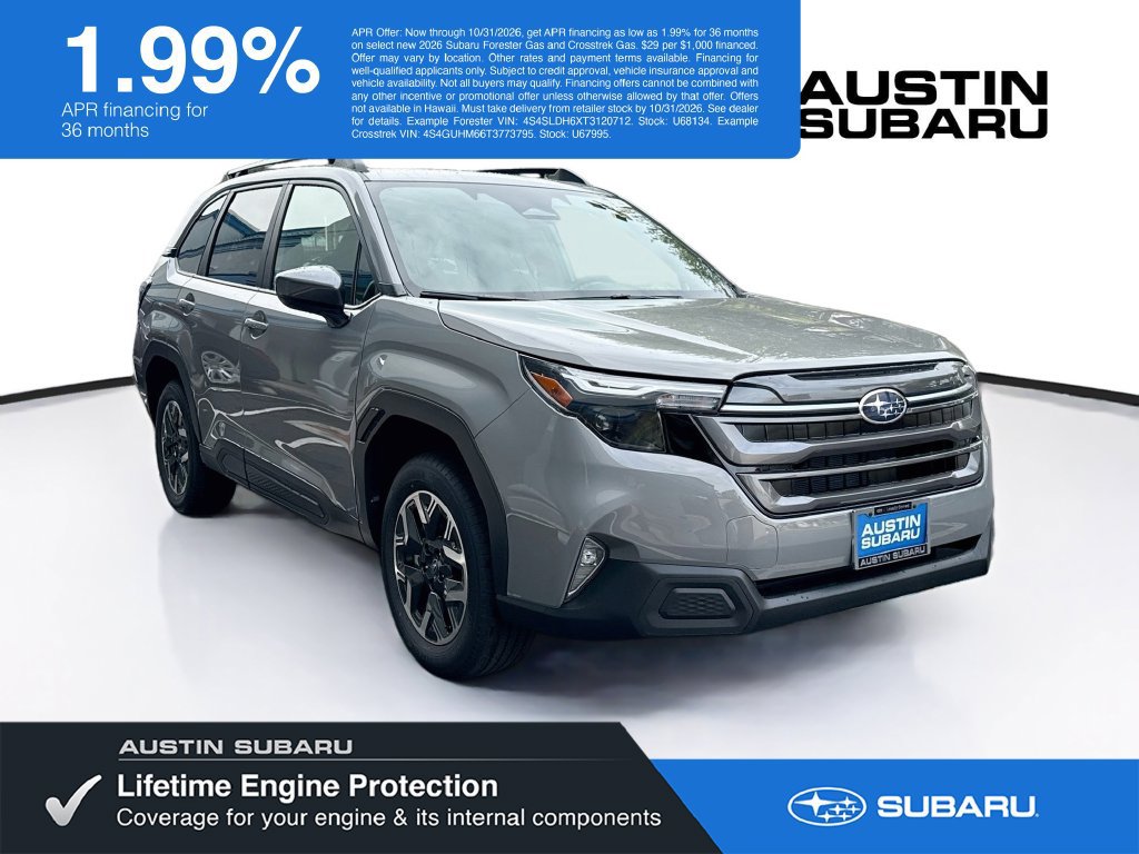 New 2026 Subaru Forester Premium AWD/4WD image 1