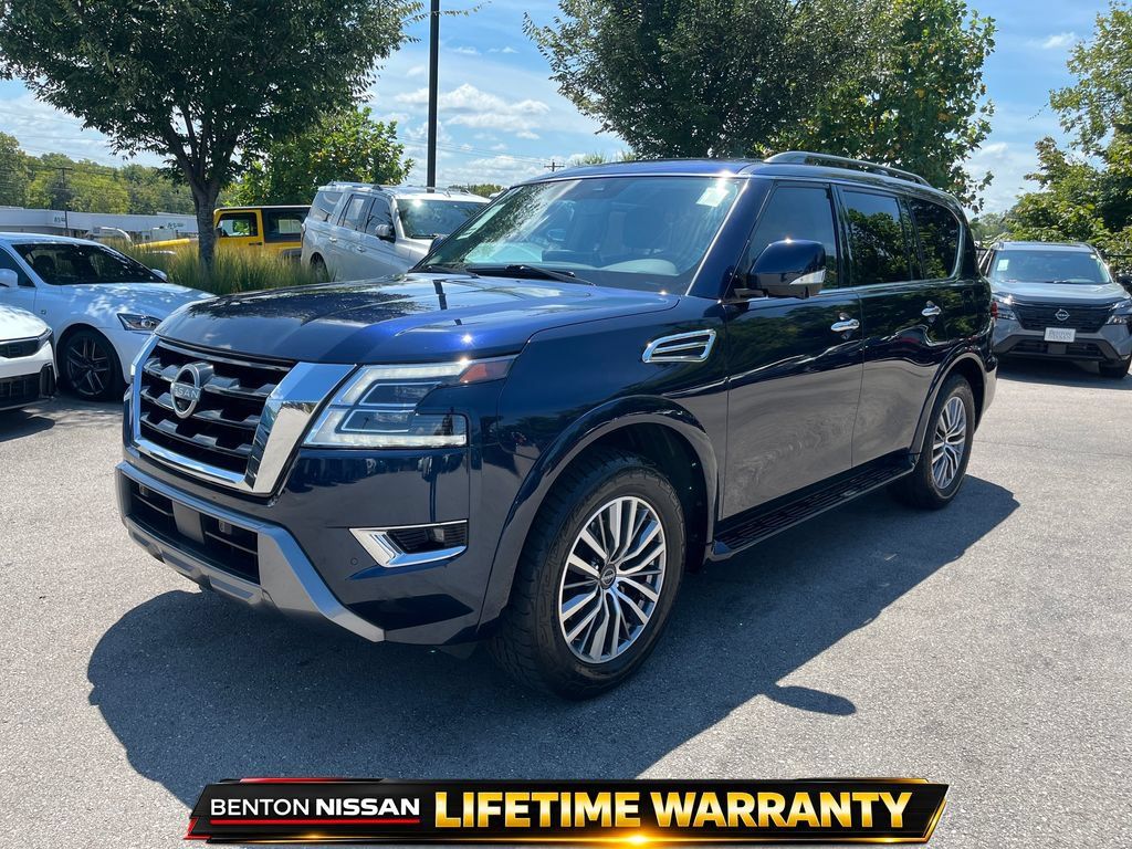 Used 2023 Nissan Armada SL w/ Captain's Chairs Package AWD/4WD image 5