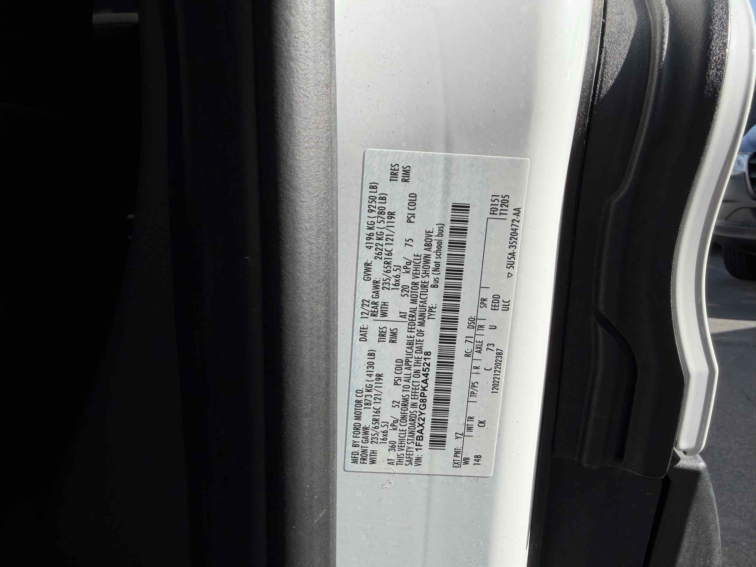 Used 2023 Ford Transit 350 XLT RWD image 29